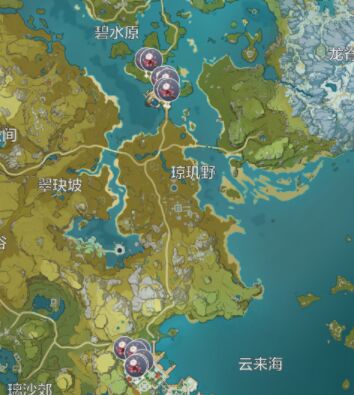 原神霓裳花位置在哪 哪个商人卖霓裳花