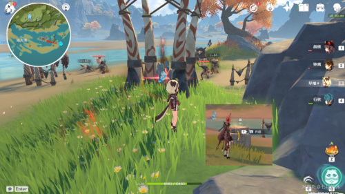 原神调查点瑶光滩位置 原神瑶光滩三处营地调查点位