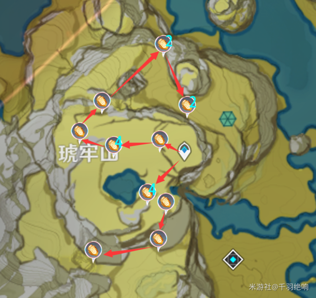 原神石珀在哪采 原神石珀全采集路線圖