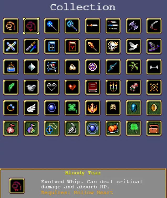 vampire survivors超武合成方法 吸血鬼幸存者超武升级方法