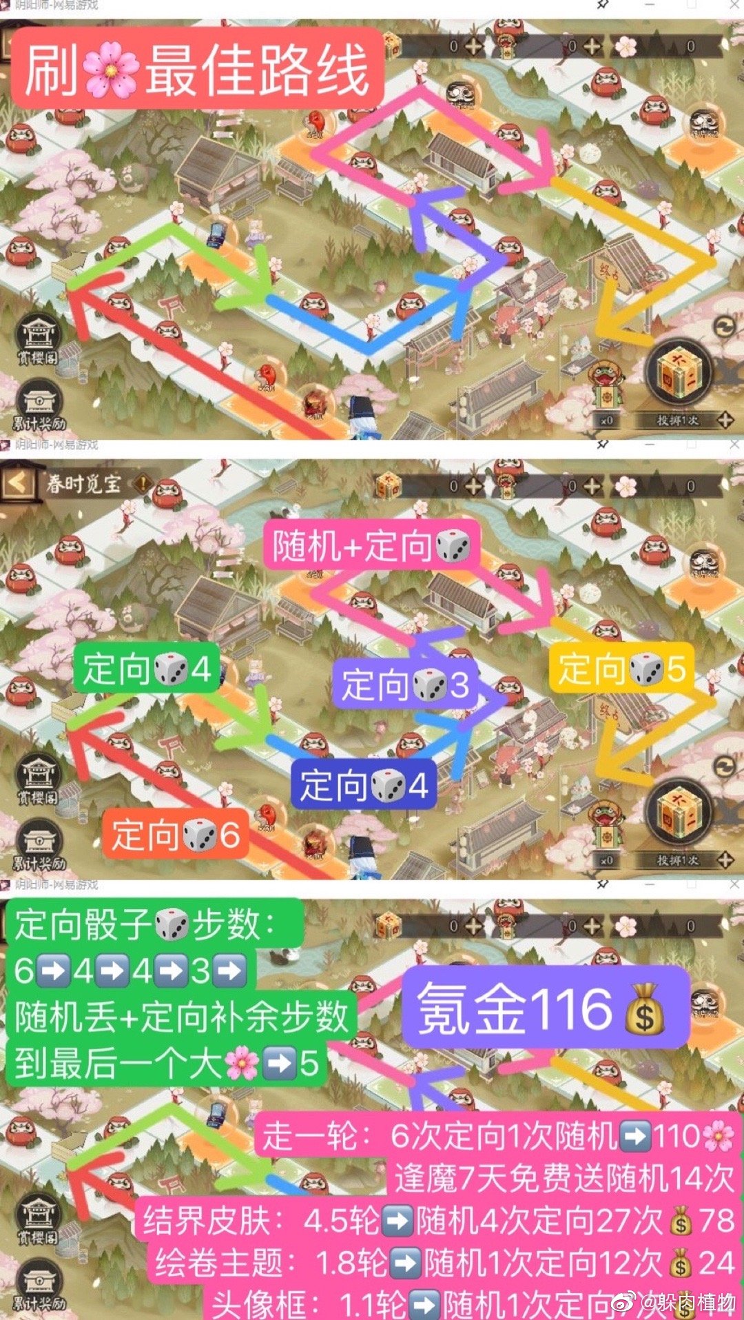 阴阳师春时觅宝路线怎么走？阴阳师春时觅宝路线推荐