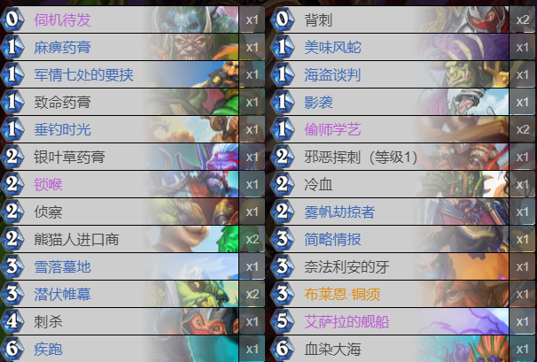 炉石传说无限暗影步贼怎么组?炉石传说无限暗影步贼卡组代码推荐