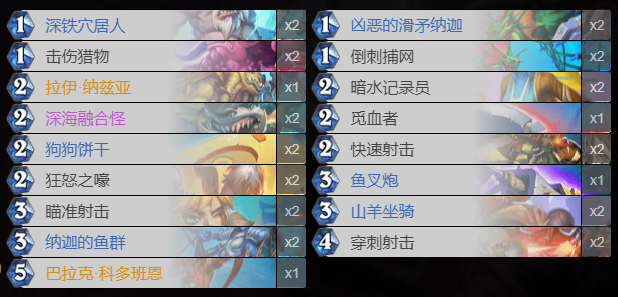 炉石传说T7猎卡组2022怎么组 探寻沉没之城T7猎卡组代码推荐