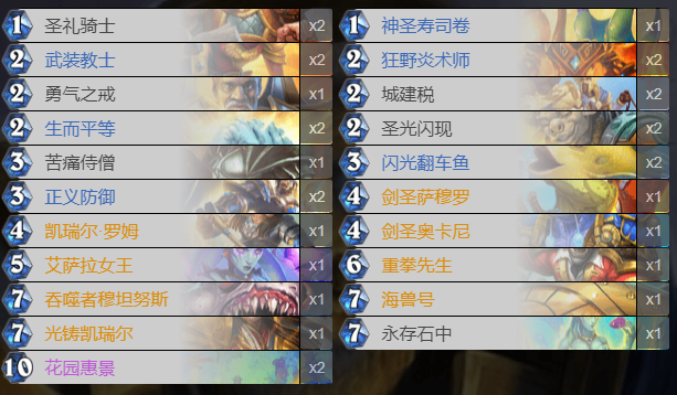 炉石传说奶骑2022卡组怎么组?炉石传说奶骑卡组2022卡组推荐