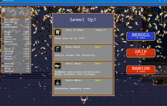 吸血鬼幸存者篮球骨头怎么出?吸血鬼幸存者玄学出篮球骨头方法