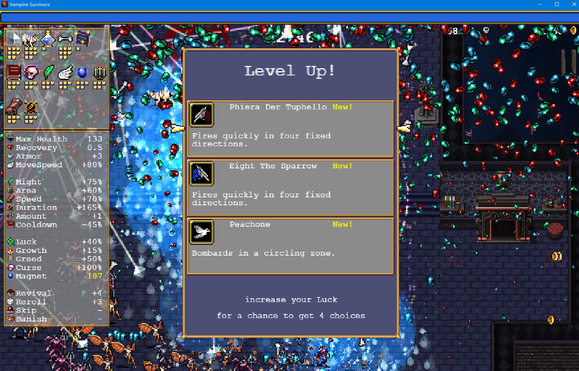 吸血鬼幸存者篮球骨头怎么出?吸血鬼幸存者玄学出篮球骨头方法