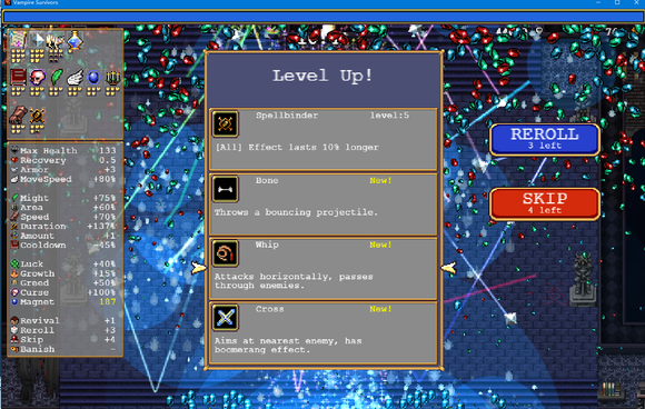 吸血鬼幸存者篮球骨头怎么出?吸血鬼幸存者玄学出篮球骨头方法