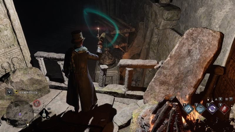 霍格沃茨遗产在坟墓中寻找头盔怎么完成?在坟墓中寻找头盔攻略