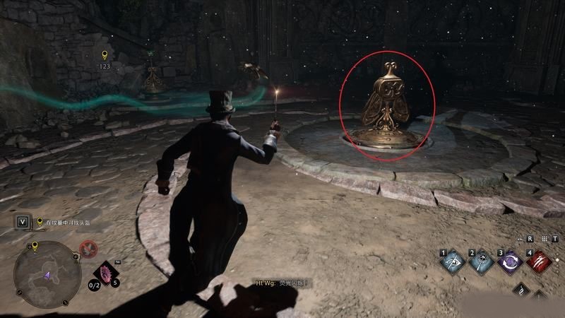 霍格沃茨遗产在坟墓中寻找头盔怎么完成?在坟墓中寻找头盔攻略