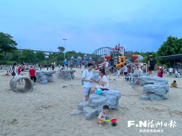 开发建设加快推进 福州三江口片区成市民休闲好去处