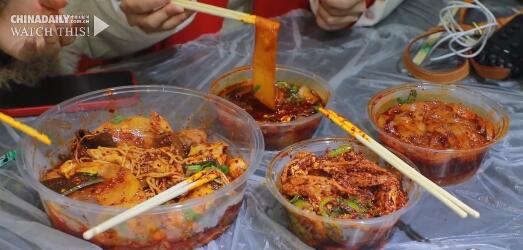 本地人代购天水麻辣烫月入10万 一天能纯赚近3000元
