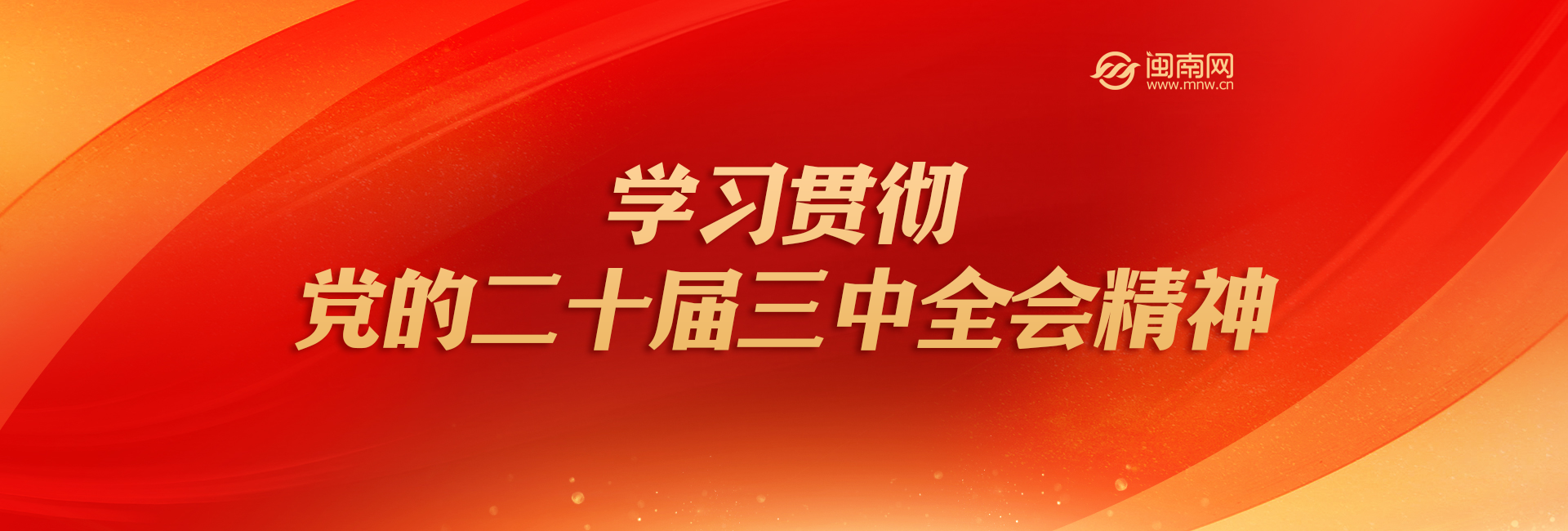 学习贯彻党的二十届三中全会精神