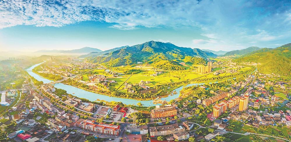 永春：十里桃源长廊 田美街美水美