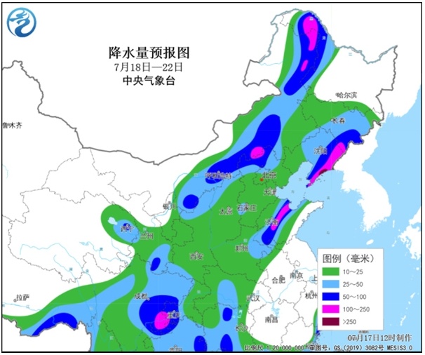 “七下八上”防汛关键期 北方首场较强降雨将至
