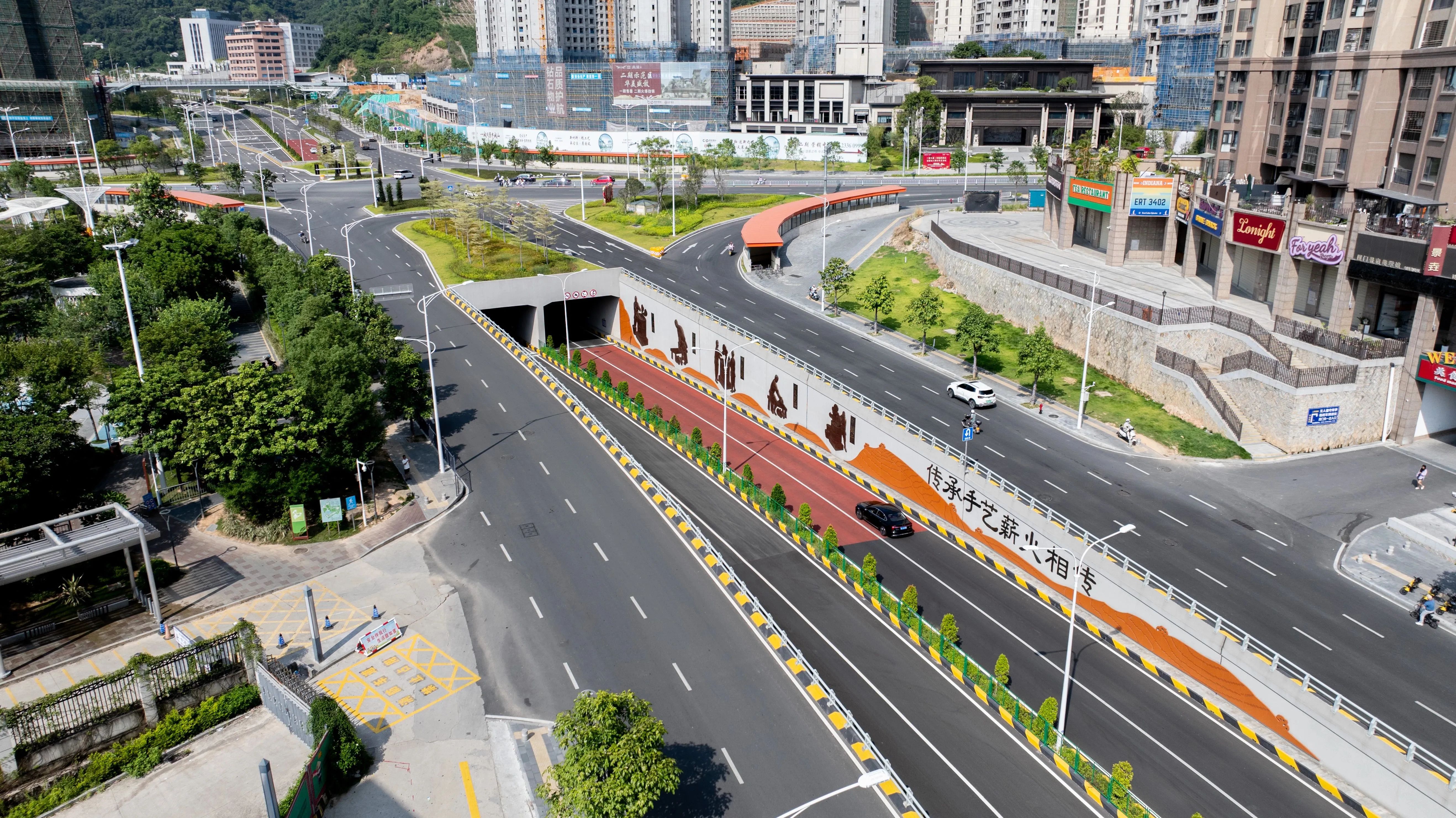 炭坑內片區路網 黃東華攝 