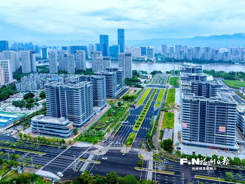 錦江路正式開(kāi)放通行 江南CBD片區(qū)新增一南北向主干道
