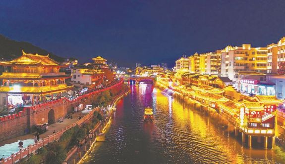 汀州古城，夏夜更迷人  