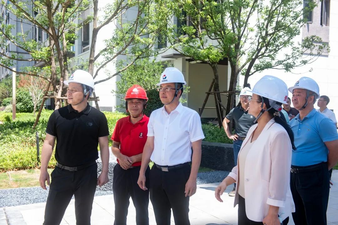 德化县县长吴志朴调研许厝片区改造和回迁安置工作