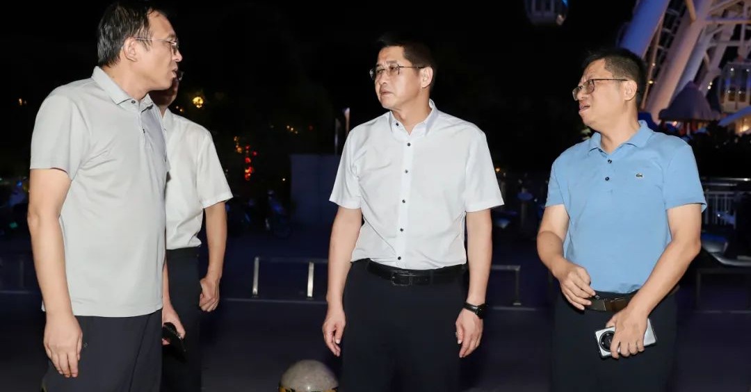 丰泽区委主要领导调研夜游滨海浪漫线和暑期文旅消费季等工作