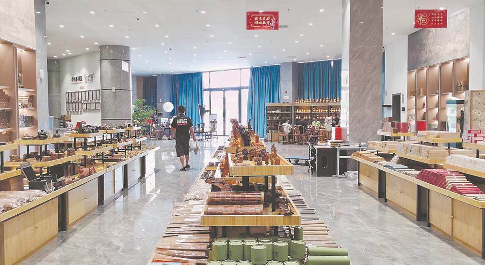 中國香博園產(chǎn)品展示區(qū) 陳盛鐘 攝