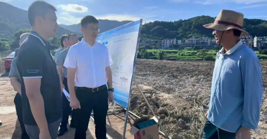 泉港区政府主要领导调研调度水利项目和高标准农田建设工作