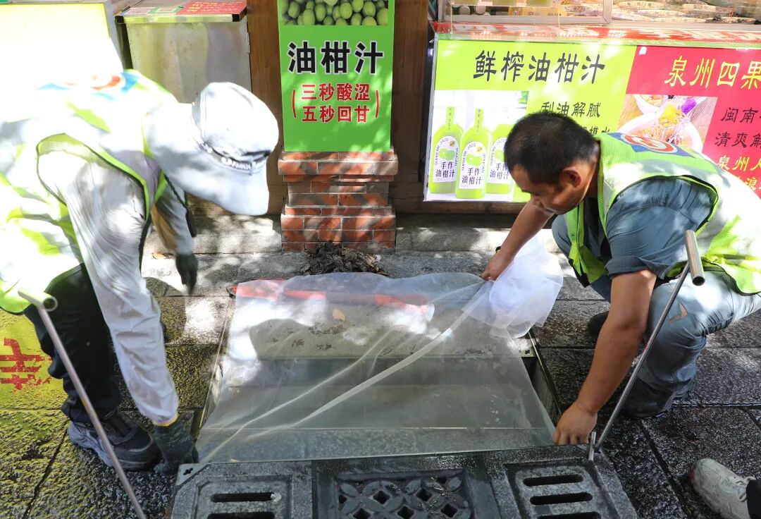 9700余个！鲤城给下水道安上“纱窗”！
