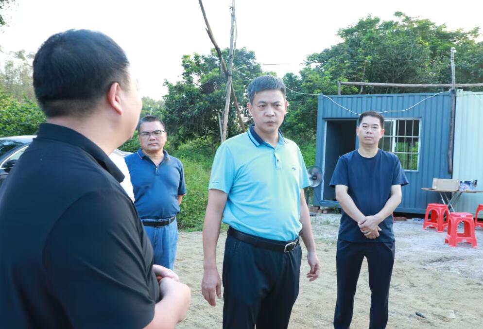 云霄县县长调研种养加一体化现代农业产业园