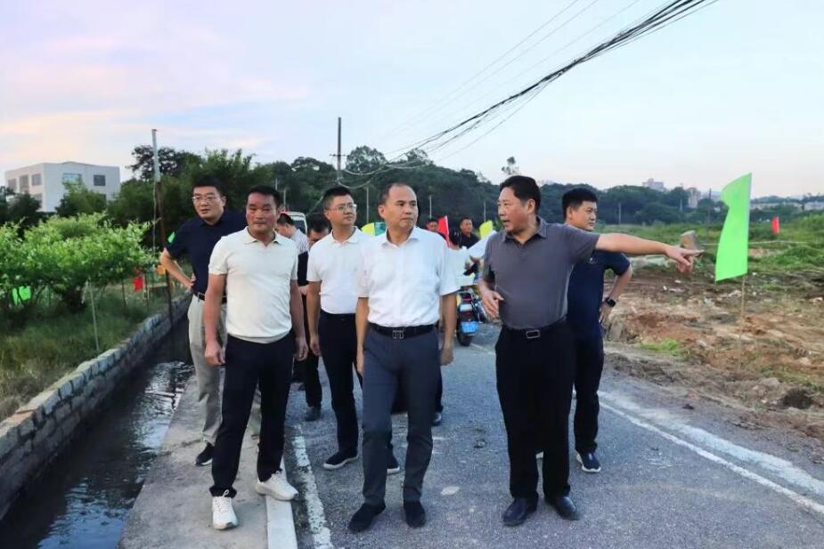 漳浦县委书记到元光生态文化公园现场办公