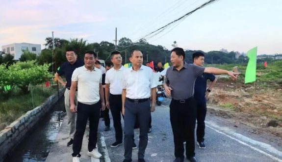 漳浦县委书记到元光生态文化公园现场办公