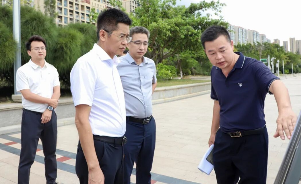丰泽区委主要领导调研生态环保、水环境综合治理和城市管理工作