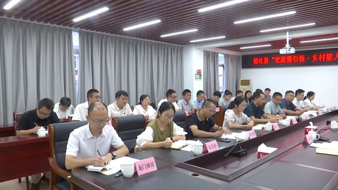 “党建强引领·乡村能人助振兴”行动现场推进会召开