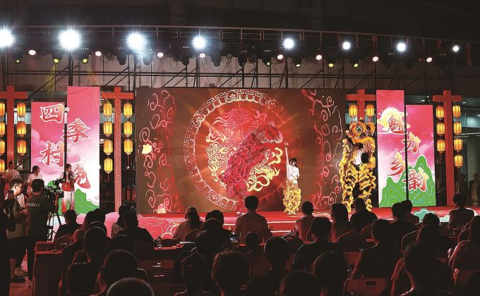 石獅“四季村晚 魅力鄉韻”熱鬧上演