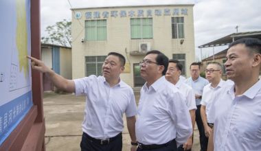 漳州市委書記王進足到南靖縣督導推進重點工作