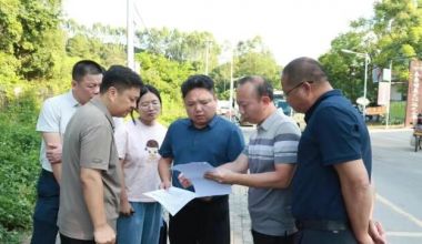 長(zhǎng)泰區(qū)區(qū)長(zhǎng)調(diào)研生態(tài)環(huán)保工作