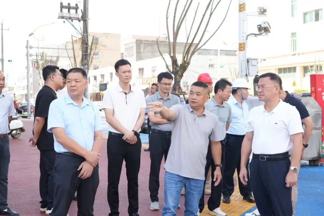 漳州常山开发区主要领导实地督导政策资金项目推进工作