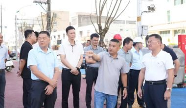 漳州常山開發區主要領導實地督導政策資金項目推進工作
