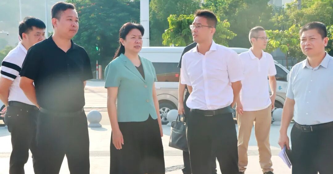 洛江区委书记颜丽明带队调研洛江水文化展示馆选址工作
