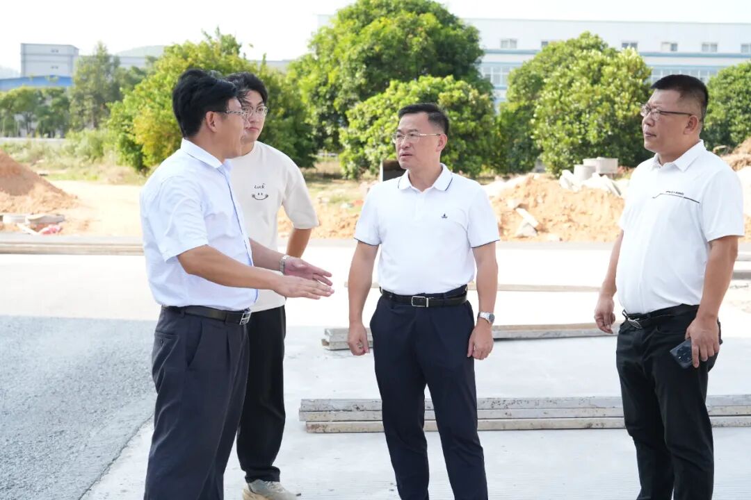 常山开发区党工委书记调研督导重点项目建设