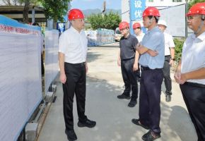 吴毓舟带队调研城镇污水收集处理提质增效工作