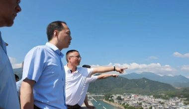 華安縣委書記調研中心城區規劃建設工作