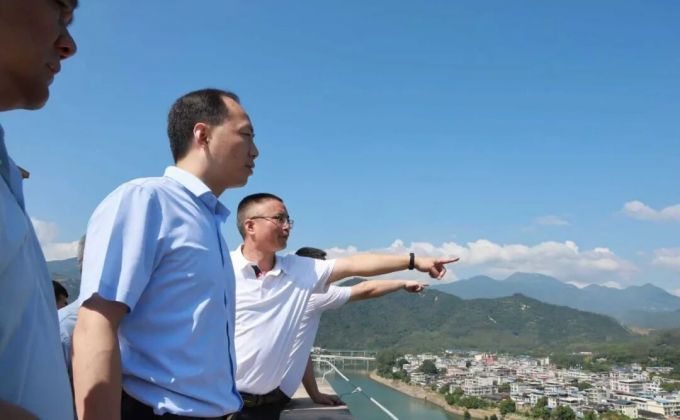 华安县委书记调研中心城区规划建设工作