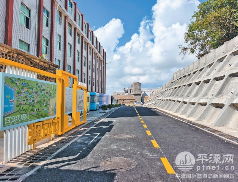 澳前村两条观光道竣工投用