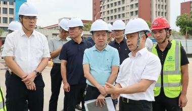 漳州高新区领导一线宣讲党的二十届四中全会精神并调研重点在建项目