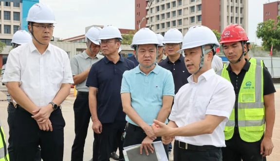 漳州高新区领导一线宣讲党的二十届四中全会精神并调研重点在建项目
