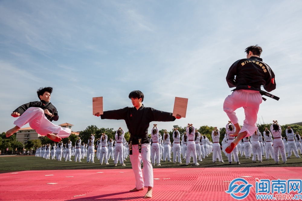 “跆”风正劲 青春当燃！厦大嘉庚学院举办田径运动会