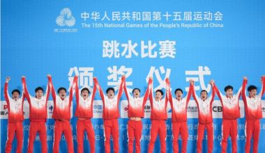 广东男团斩获全运“八连冠” “老带新”续写跳水传奇