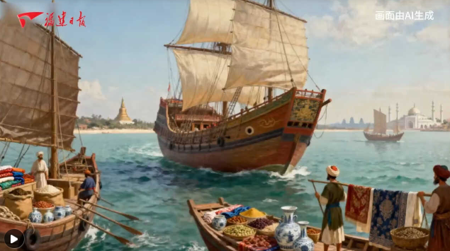 AI一镜到底丨锡兰王裔在泉州的传奇