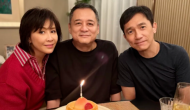 劉嘉玲、梁朝偉夫婦為張叔平慶生