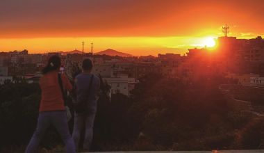 夕陽浸染 山海共赴橘紅之約