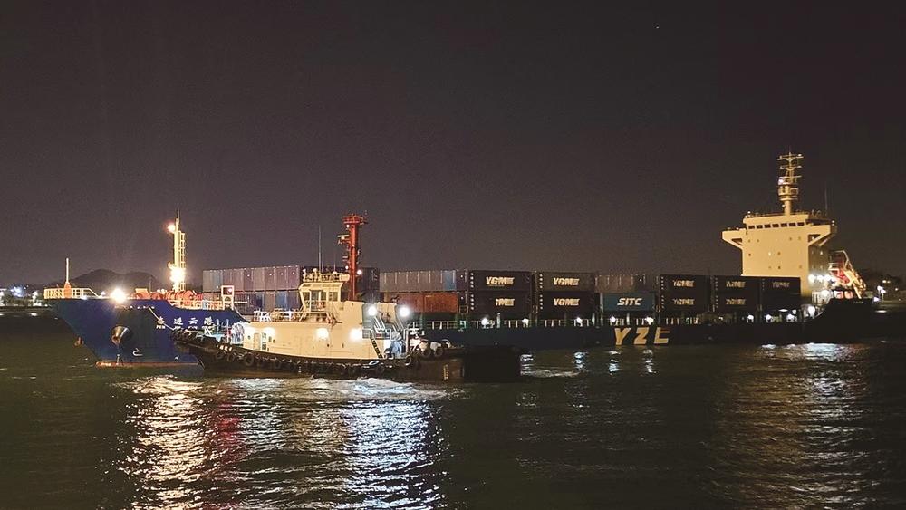 石狮华锦码头开通连云港—泉州外贸中转业务